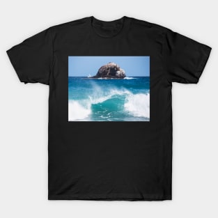 Big Wave Rock off of Pigeon Island Saint Lucia T-Shirt